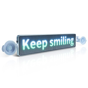 With Voice Function LED Full-color Sign WIFI <strong>Programmable</strong> Car <strong>Display</strong> - Product Image 1