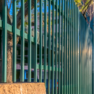 سياج من الألومنيوم سياج ساحة الحديقة لوحة سياج خارجي من الألومنيوم الحديث للمنزل - Product Image 3