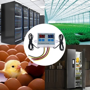 Dual Digital Thermostat <strong>Temperature</strong> <strong>Controller</strong> Two Relay Output Thermoregulator for Incubator Heating Cooling XK-W1088 12V 220V - Product Image 6