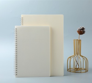 Wholesale Spiral Binding Matte PP Cover Journal <strong>Note</strong> Book Grid <strong>Notebook</strong> <strong>With</strong> Custom Print - Product Image 3