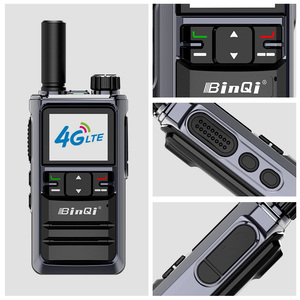 BinQi-Walkie talkie de mano con tarjeta SIM, radio bidireccional de largo alcance, 5000km, intercomunicador inalámbrico de fábrica, 4G LTE, POC - Product Image 6