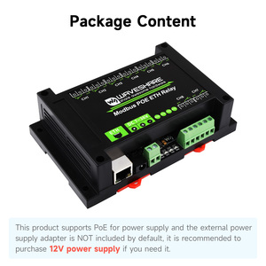 Modbus POE ETH Relais 8-Kanal Ethernet Relais modul Modbus RTU Modbus TCP Protokoll PoE Port Kommunikation mit verschiedenen Isolation - Product Image 5