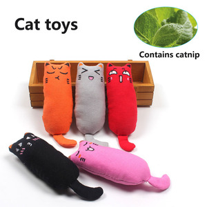 Tela de algodón puro para mascotas, juguete que contiene hierba gatera para gatos, venta al por mayor de fábrica - Product Image 2
