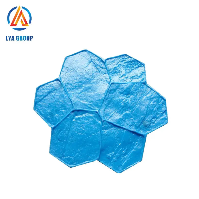 Polyurethan-Beton-Textur-Stempelmatte-Form für den Druck auf Zement-Hautziegel
