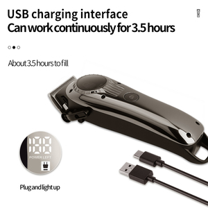 Km-1708 триммер Kemei Long Last Librattery PTC, глобальная Марка, 2000 мАч, 6600 об./мин., машинка для стрижки волос, оригинальная Заводская Yiwu - Product Image 4