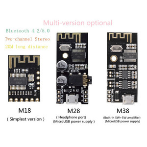 ชุดถอดรหัสแบบไร้สาย BLT MH-MX8,ชุด DIY ความเที่ยงตรงสูง HIFI MP3 4.2 M18ตัวรับสัญญาณเสียง M28ฟันสีฟ้าไร้สาย M38 - Product Image 3
