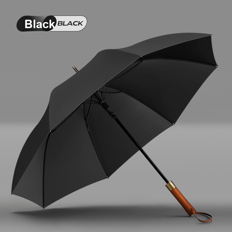 Black Straight Handle