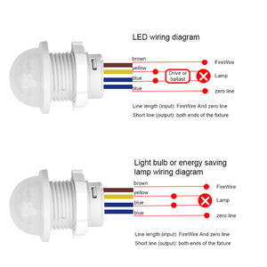 Interruptor de luz de 110V y 220V, Detector de Sensor PIR, interruptor inteligente LED de 110V y 220V, interruptor de Sensor de movimiento infrarrojo PIR, encendido y apagado automático - Product Image 2