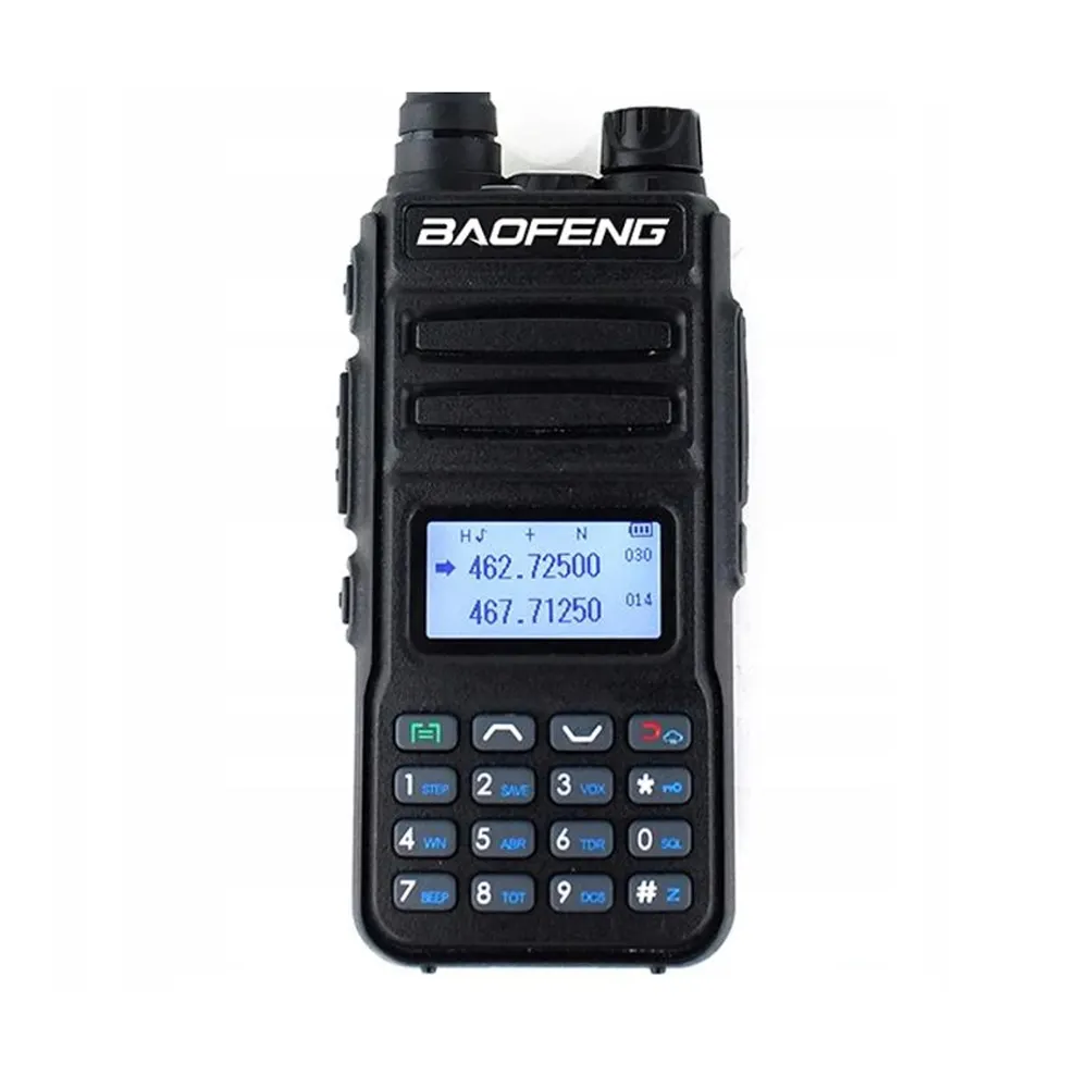 BAOFENG P15UV Walkie Talkie 10W de alta potencia de largo alcance de doble banda FM 999 canales de mano HF transceptor de dos vías Ham Radios