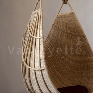 Bahçe yumurta çift sandalye salıncak mobilya hamak asılı kavisli şezlong sandalye satılık Bahama Rattan sandalye - Product Image 4