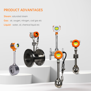 Dễ dàng cài đặt xung RS485 tín hiệu đầu ra gas Vortex Flow Meter cho hơi nước thế hệ - Product Image 6