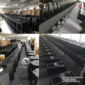 Sistema de sonido profesional 500W altavoz de matriz de línea alimentado de baja frecuencia altavoces duales de 10 pulgadas para Iglesia - Product Image 3
