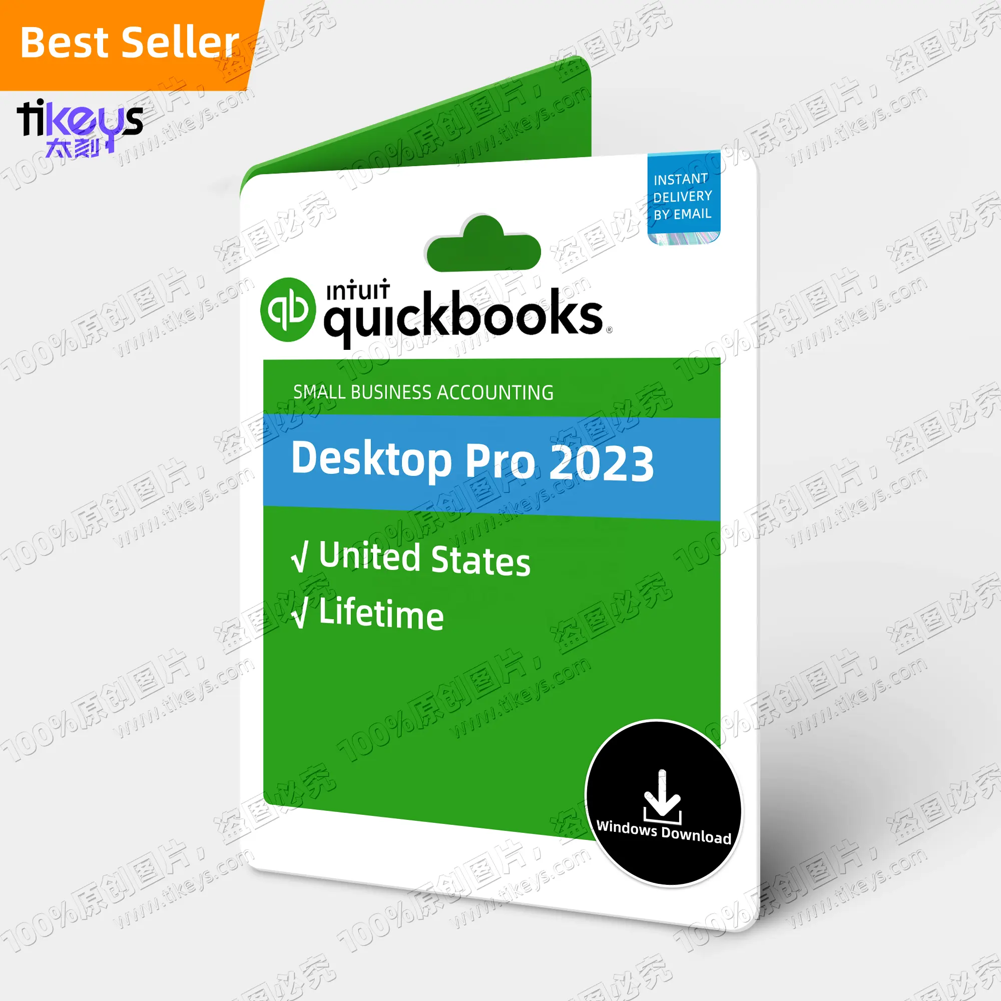 24/7 онлайн Доставка электронной почты QuickBook Desktop Pro 2023 нас для Windows пожизненное программное обеспечение финансового учета