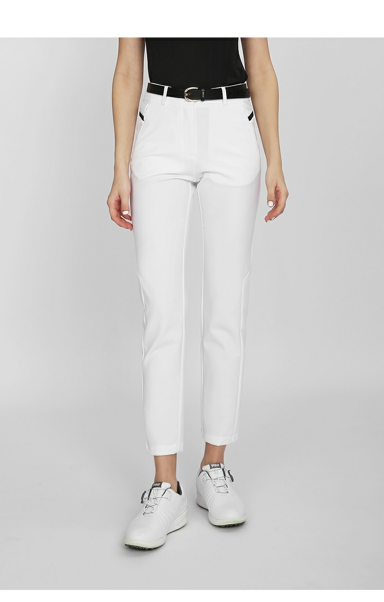 PGM KUZ150 custom logo ladies 3/4 golf pants elastic breathable womens