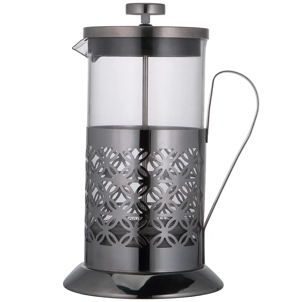 Thiết kế thời trang xách tay Pháp Báo Chí, tùy chỉnh kim loại thép không gỉ pháp Báo Chí cà phê Maker Tea Pot