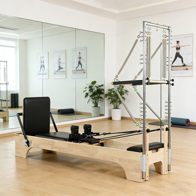 Gray oak pilate with tower