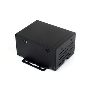 Metall gehäuse in Industrie qualität (D) für Raspberry Pi 5, größerer Innenraum, unterstützt die Installation eines offiziellen Lüfter