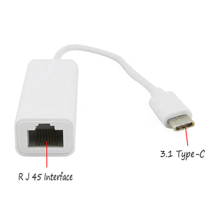 USB 3.1 tip-c RJ45 Ethernet Lan kartı USB-C RJ45 dönüştürücü USB tip-c ağ kartı Macbook adaptörü aksesuarları - Product Image 4