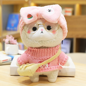 30cm Stuffed Animal Toys Alpaca Hot Sell Cute Style <strong>Plush</strong> Girl Custom Low Moq Custom <strong>Plush</strong> Toy From <strong>Photo</strong> - Product Image 6