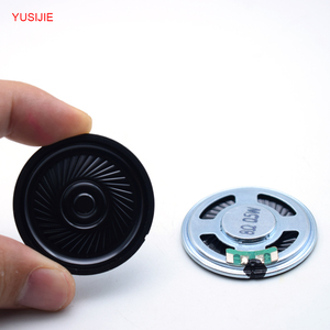8ohm 0.5W Woofer D40mm Speaker for <strong>Arduino</strong> Environmental protection Material Loud Voice Good and clear Sound Quality