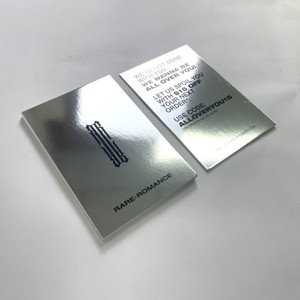 Custom Ultra-Thick Silver Card Business Card com <span class=keywords><strong>Gloss</strong></span> <span class=keywords><strong>Ink</strong></span> Envernizamento para High-End Branding e Promoções