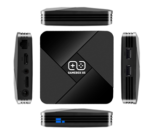PS4 PS5 oyun konsolu fabrika kaynağı gamebox Emuelec evde oynamak için iki kablosuz gamepad ile 4.2 gamebox tv - Product Image 5