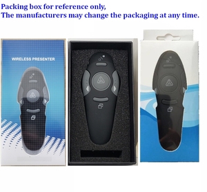 PPT presentazione senza fili Clicker puntatore Laser rosso pagina di tornitura penna Powerpoint 2.4G RF Wireless presentatore telecomando Mouse - Product Image 6