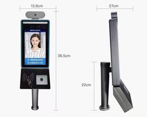 Máquina lectora de reconocimiento facial ID Acceso de reconocimiento facial 3D para asistencia de tiempo y gestión de empleados