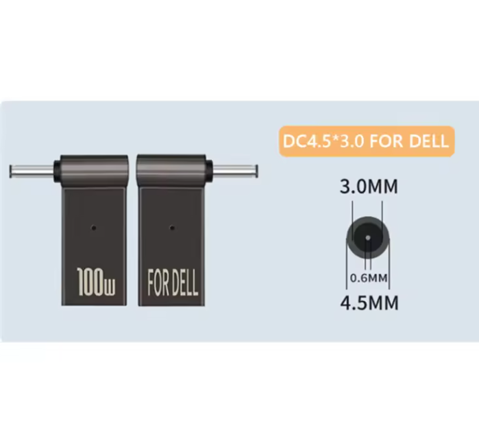 Marron - 4,5x3,0 mm Pour Dell