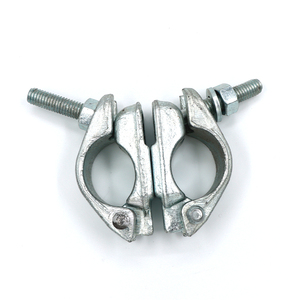 Galvanized Steel Scaffolding Accessories <strong>Scaffold</strong> Forged Double Swivel Coupler <strong>Fix</strong> Clamp Coupler Fastener Pipe <strong>Fixing</strong> - Product Image 2