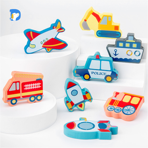7 in 1対数ボード形状認識ナンバーパズル2〜4歳および5〜7歳の幼児教育玩具 - Product Image 5