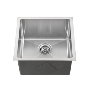 小水槽45x45cm厘米底座现代厨房水槽套装咖啡吧厨房储物水箱手工智能水槽 - Product Image 3