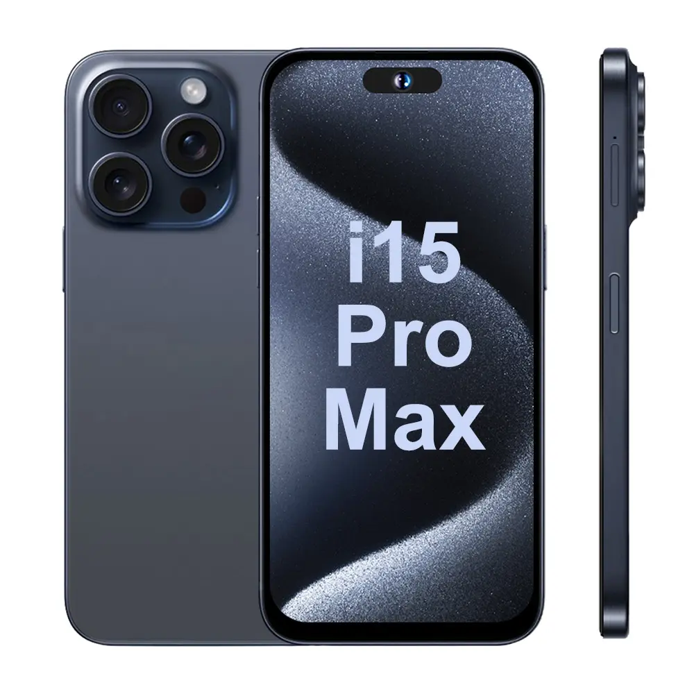 オリジナルの新しいiFor Phone 15 Pro Max i15 16 14 135Gスマートフォン安い電話TelefonAndroidゲーム携帯電話安いMedome