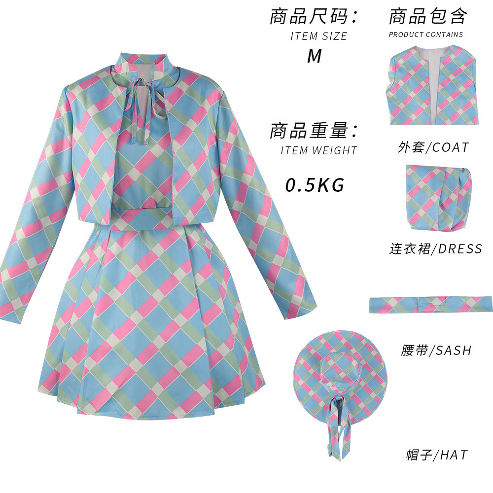 Traje azul