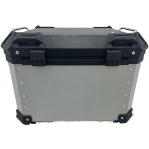 High Quality 55L Universal Motorcycle <strong>Trunk</strong> Real Storage Tail Box with Holder for Sale - Product Image 5