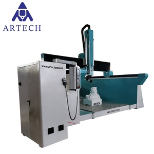 用于泡沫木石的Cnc 5轴路由器/Cnc 5轴3D Cnc 5轴雕刻 - Product Image 4