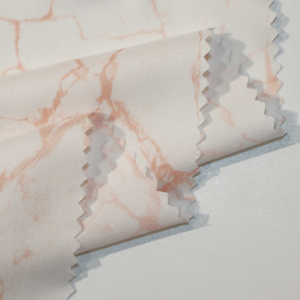 Fashion 100% Polyester Customizable Marbling <strong>Pattern</strong> Pongee Fabric for Garment Customizable - Product Image 2