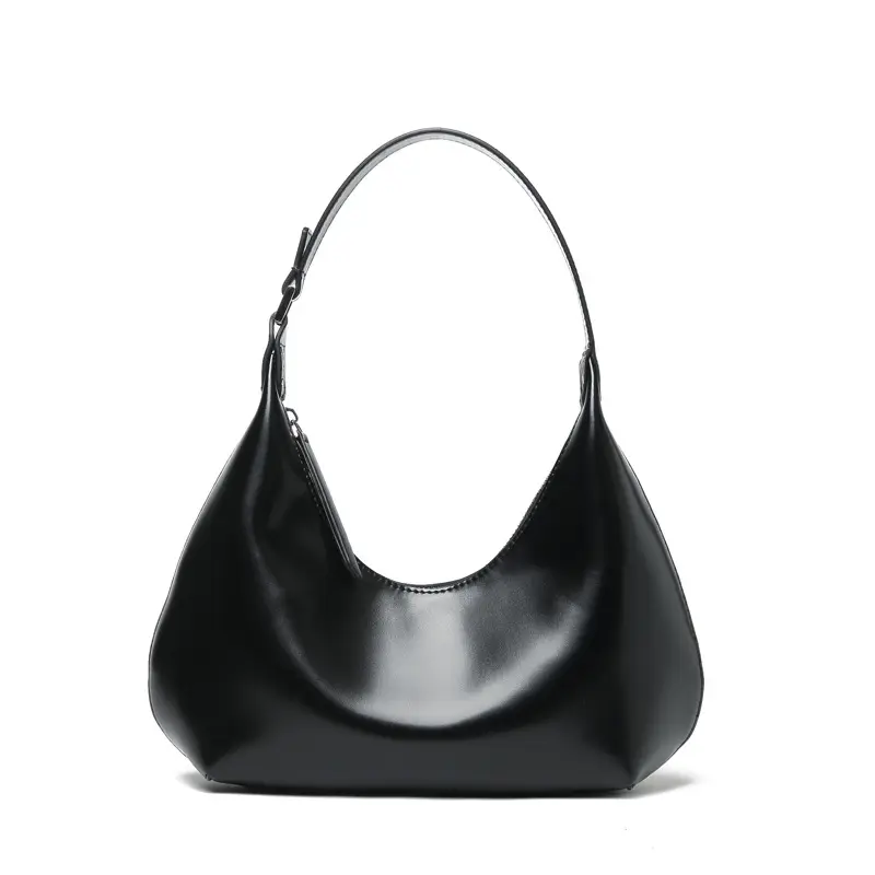 Sac à main Hobo en cuir véritable pour femme, fourre-tout, nouvelle collection