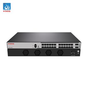 新しいデザイン光ファイバースイッチ24ポート24 * 10GE + 2 * 100GE QSFP28 UPLINKレイヤー3マネージドスイッチ