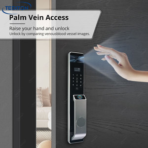 Tediton automatico Touch Finger blocco Tuya Wifi riconoscimento facciale della porta anteriore serratura palmare Smart Lock porta con la macchina fotografica - Product Image 4