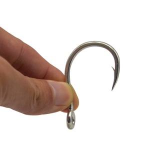 100% Mustad เบ็ดตกปลาทะเลที่มาทางทิศเหนือ4X เบ็ดช่วยตัวเดียวที่มีความแข็งแกร่ง1/0 #-11/0 # สำหรับการตกปลาในแม่น้ำลำธาร-รุ่น - Product Image 4