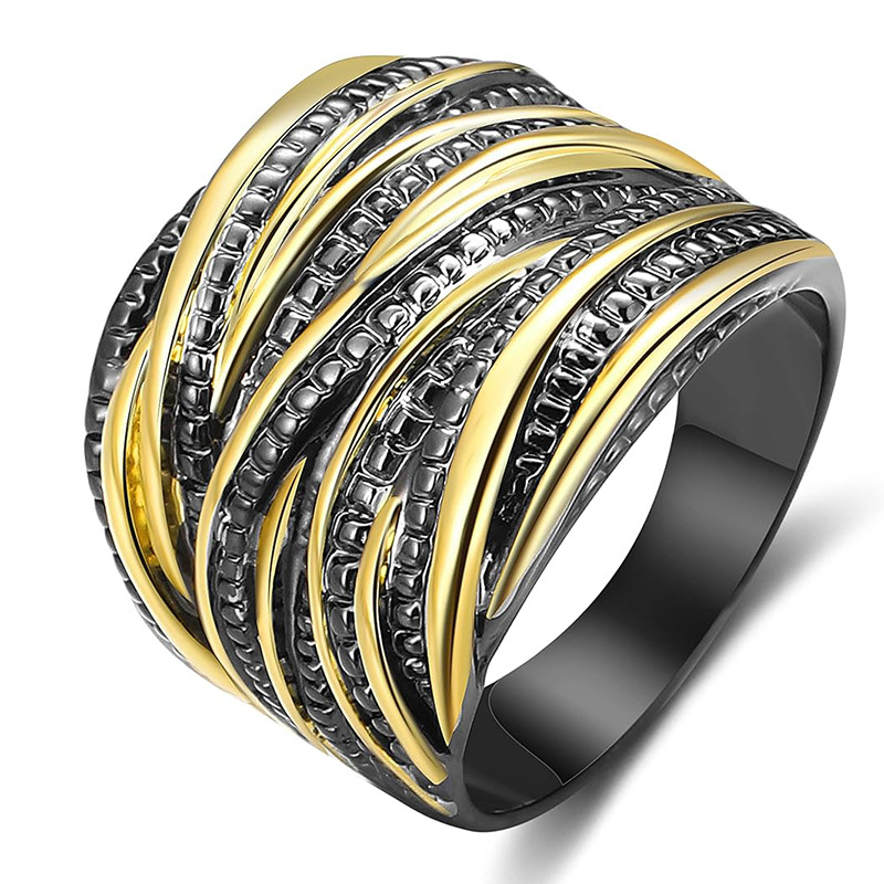 T0275 or noir bicolore