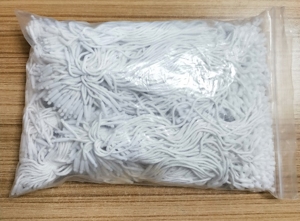 中国工厂批发廉价涤纶服装吊牌绳紧固件塑料密封锁绳服装紧固件线 - Product Image 2