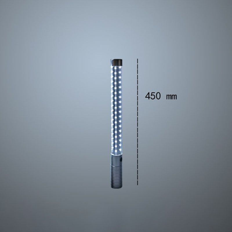 45 cm - Alliage d'aluminium - Blanc brillant