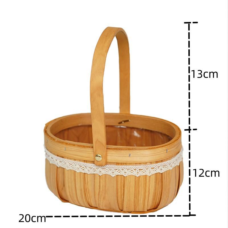 ตะกร้าฟักทองทรงรี