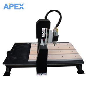 Pequeño 2.2kw Motor de husillo Escritorio 4 ejes Cnc Router Madera Metal Mdf Acrílico Máquina de corte - Product Image 2
