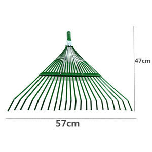 铁爪农具厂家直销可调式园林手工工具伸缩叶耙22齿叶耙 - Product Image 2