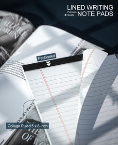 Custom Work Report <strong>Writing</strong> Schedule Narrow Side Wired Notebook 80gsm White Mini to Do List <strong>Notepad</strong> - Product Image 2