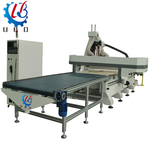 Linea di mobili per pannelli Router di CNC lavorazione del legno carico e scarico automatici Nesting armadio CNC che fa il prezzo della macchina - Product Image 2