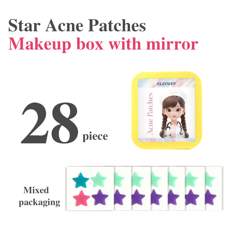Emballage mixte (Boîte de maquillage avec miroir)